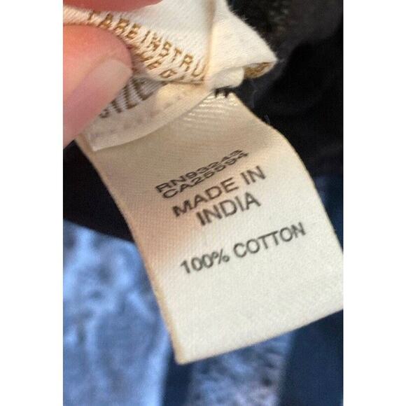 Diesel Printed Short Sleeve Top Size XS Women’s Black - Picture 5 of 9